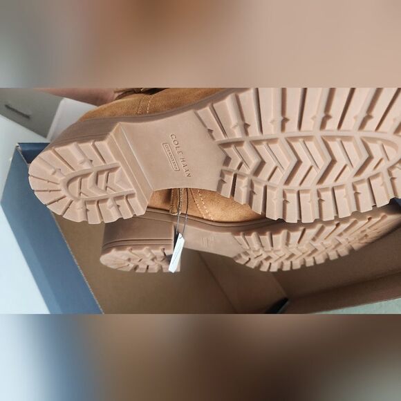 New! Cole Haan Catherine Bootie - Golden Honey Size 7 - Picture 5 of 7